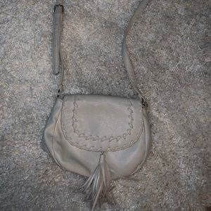 White purse